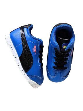 PUMA Toddler Boys Roma Glxy2 Ac Lace Up Sneakers Shoes Casual - Blue